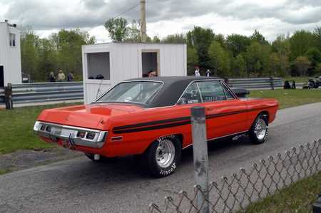 Thunderbird Dragway - Nice Mopar Photo From Water Winter Wonderland (newer photo)